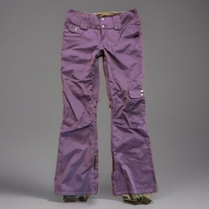 Burton Purple DryRide Snowboard Ski Snow Pants Women's sz 1 S
